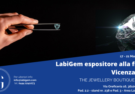 LabiGem tra gli espositori della fiera Vicenzaoro | The Jewellery Boutique Show. A Vicenza dal 17 al 21 marzo 2022.